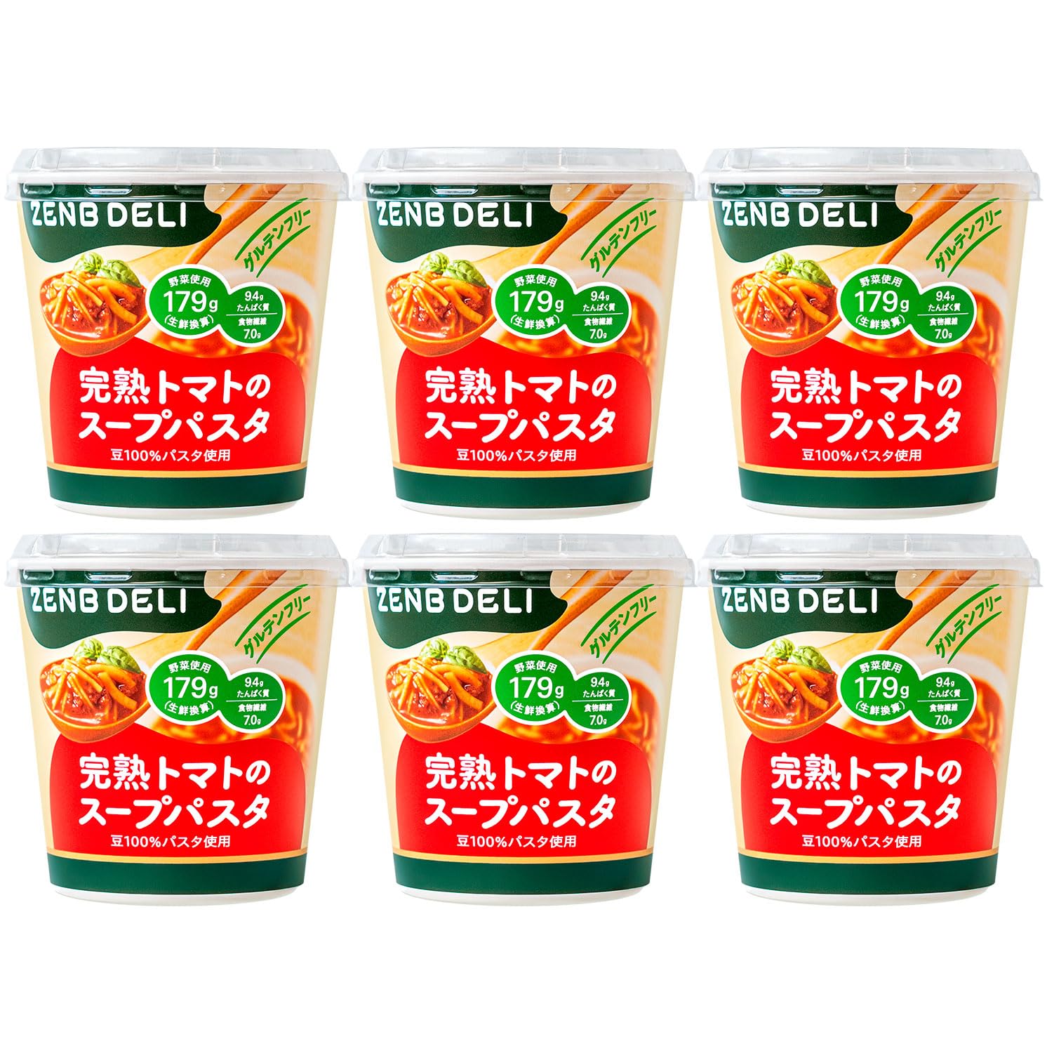 Amazon | 【罪悪感ゼロのスープパスタ】ZENB ゼンブ カップ スープDELI